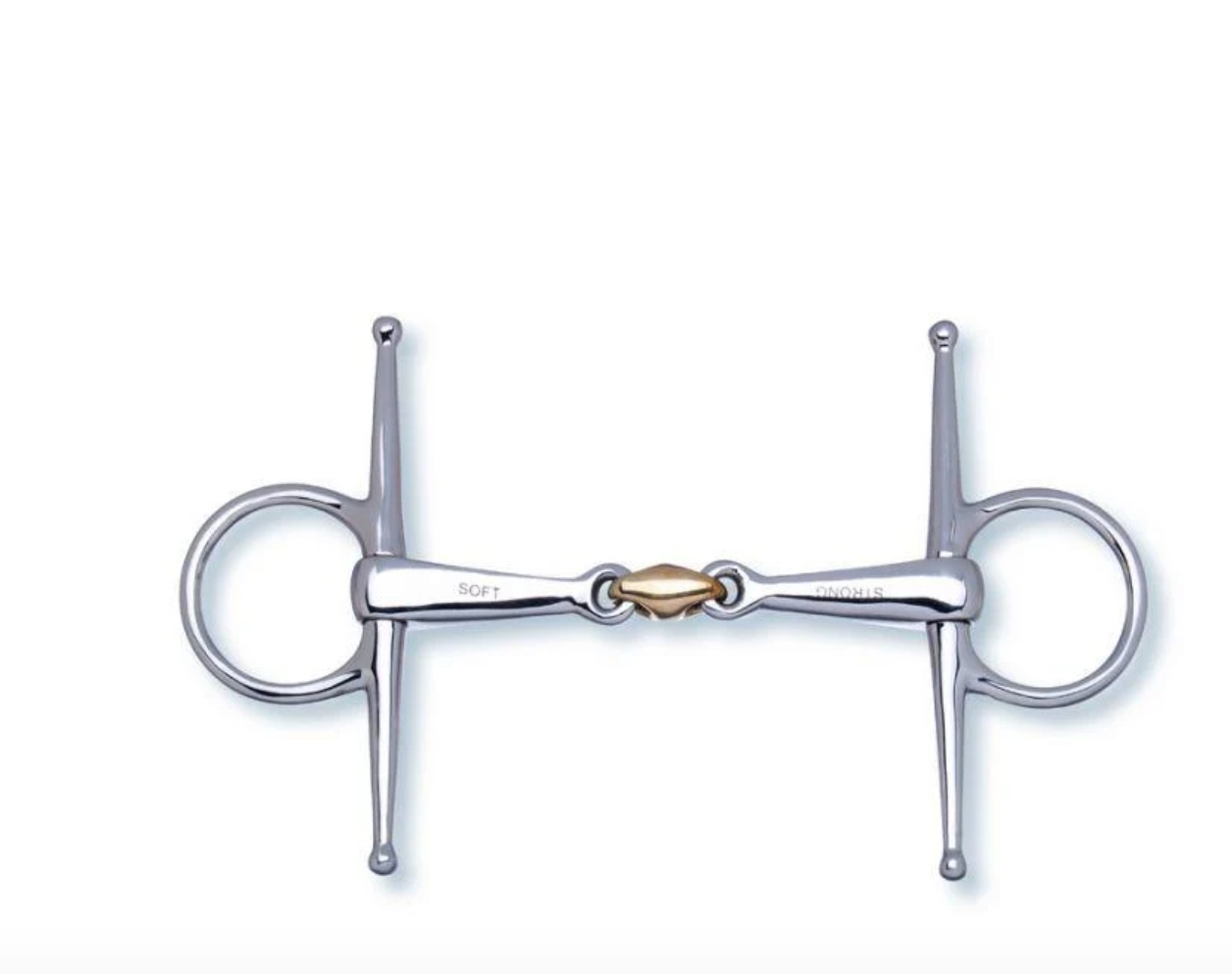 Bocado 2in1 Full Cheek Snaffle Double Broken