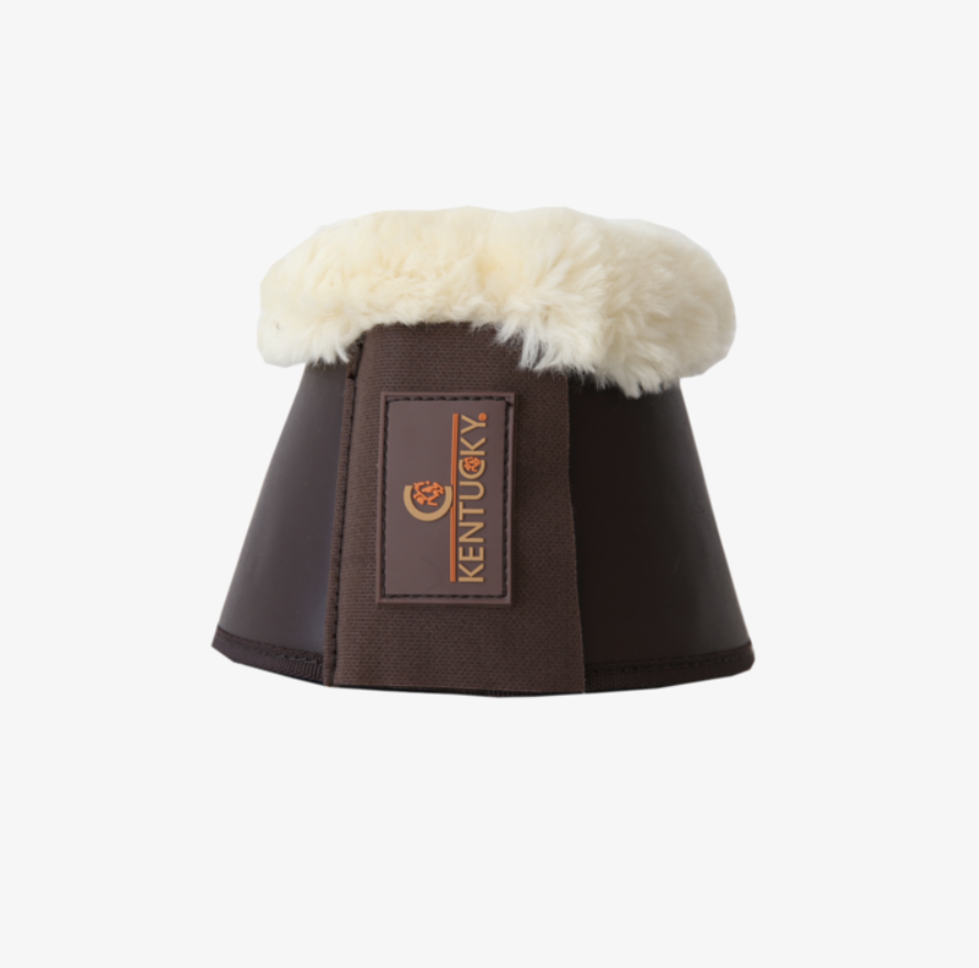 Cubrecascos Chiporro Sheepskin Leather Overreach Boots Kentucky
