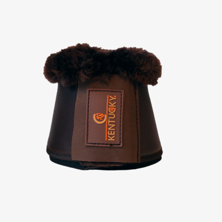 Cubrecascos Chiporro Sheepskin Leather Overreach Boots Kentucky