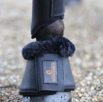Cubrecascos Chiporro Sheepskin Leather Overreach Boots Kentucky