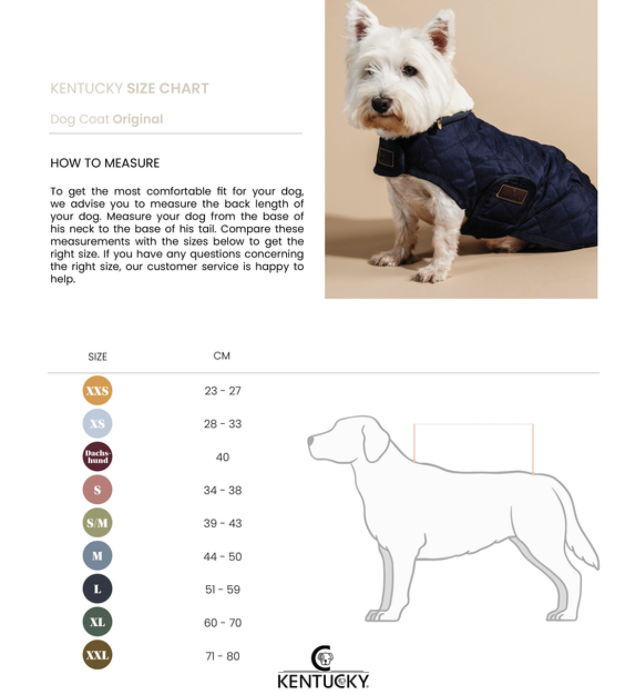 Capa Perro Kentucky Dogwear