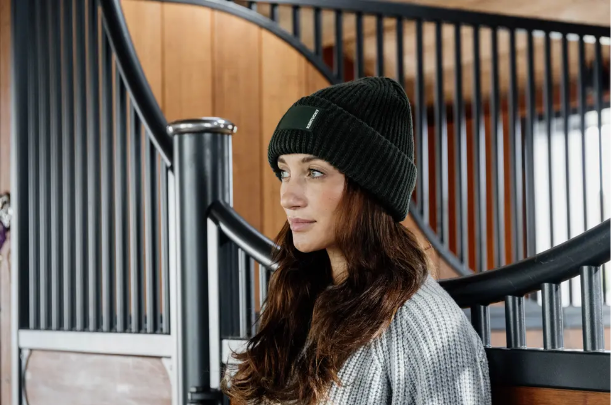 Gorro Lana Kentucky Horsewear Rubber Logo