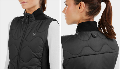 Parca Rider Vest Sin Manga Horse Pilot Mujer