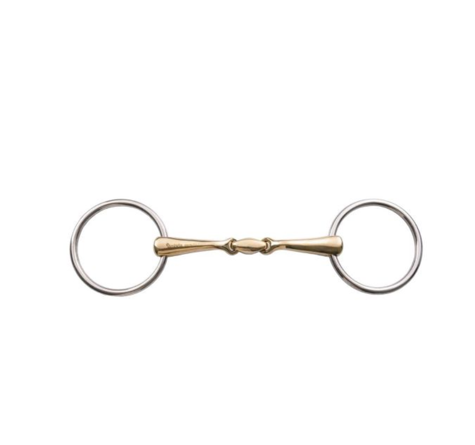Bocado Loose Ring Double Jointet Bent