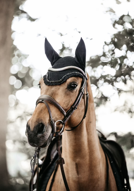 Orejera Fly Veil Wellington Stone & Pearl