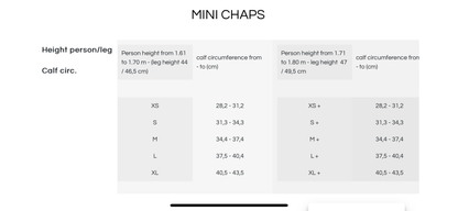 Mini Chaps Lycra Ego 7